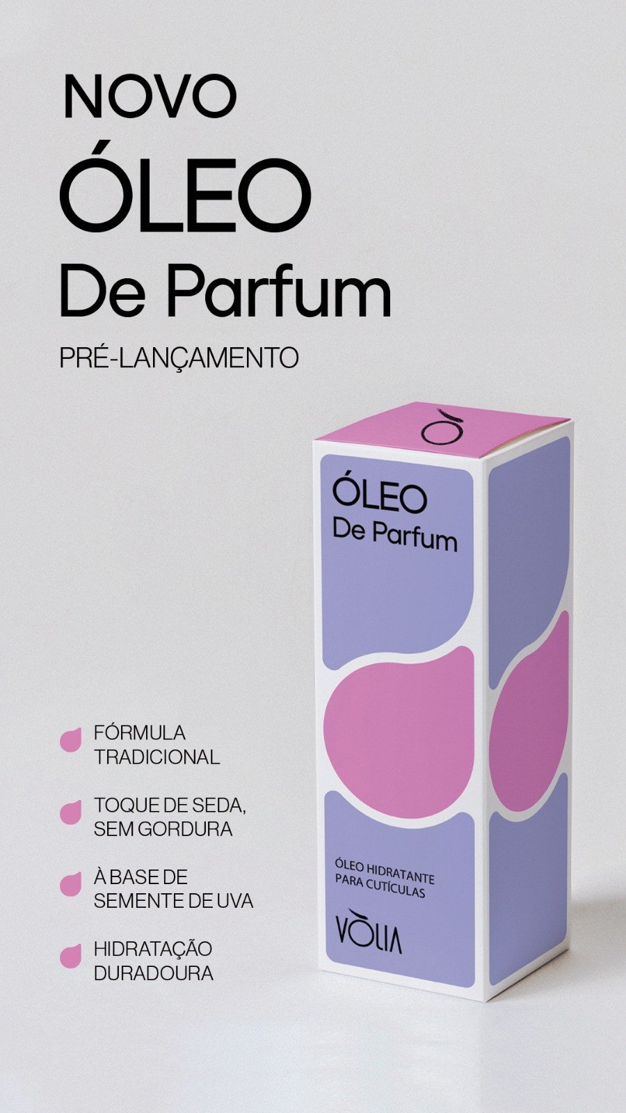 Oleo de cutícula volia parfum