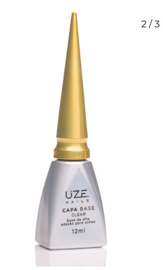 capa base clear uze nails
