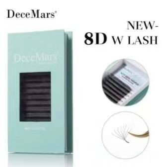 cílios decemars novo 07D 8DW aberto 8-14 mix