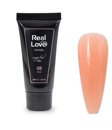 Poligel real love 8  bege