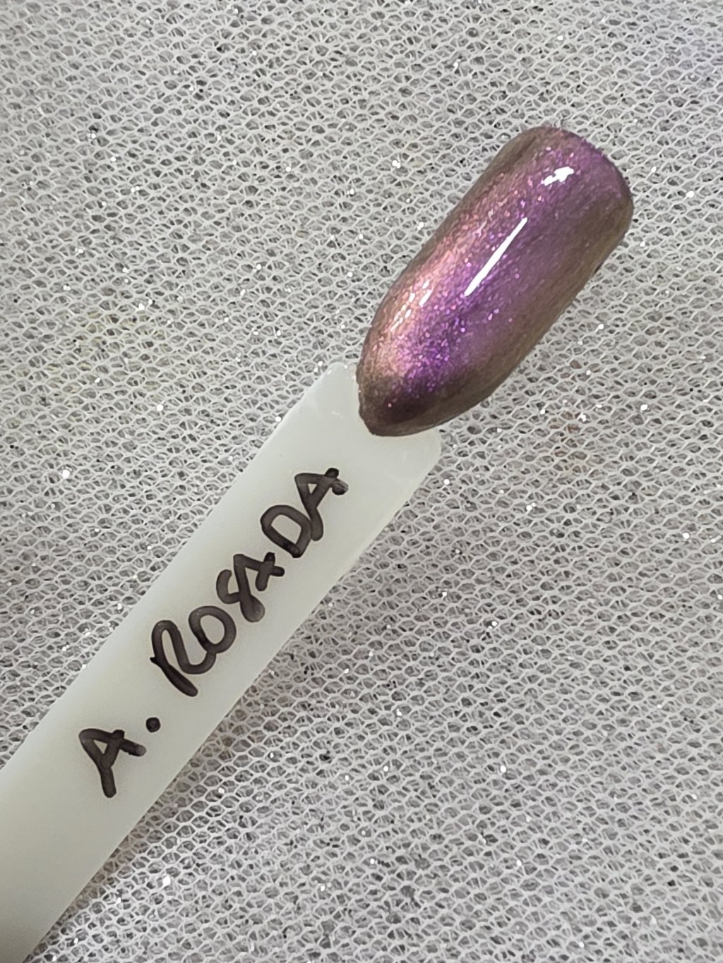 esmalte magnetico aurora rosada american nails