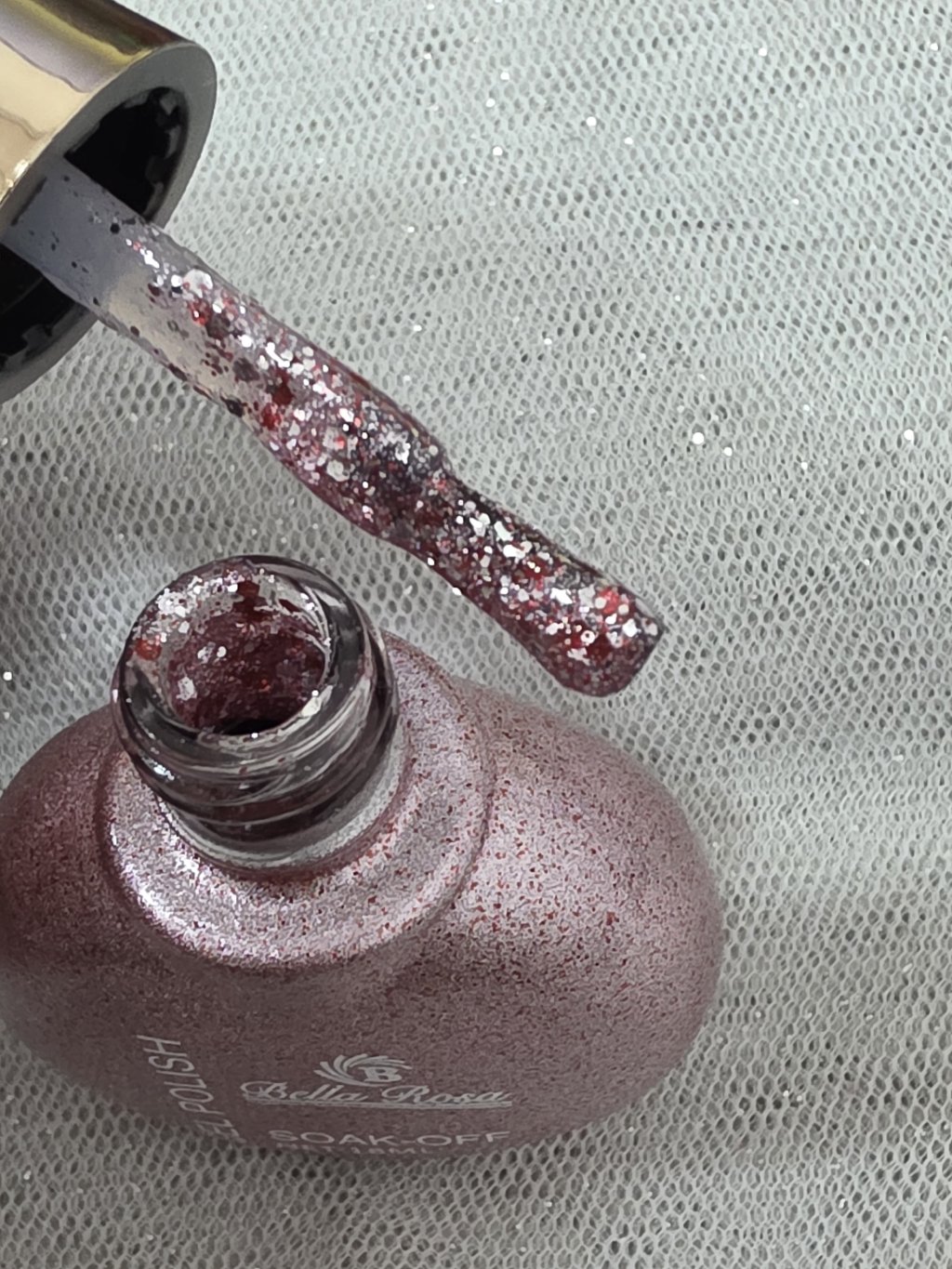 Esmalte Gel bella rosa twice 14