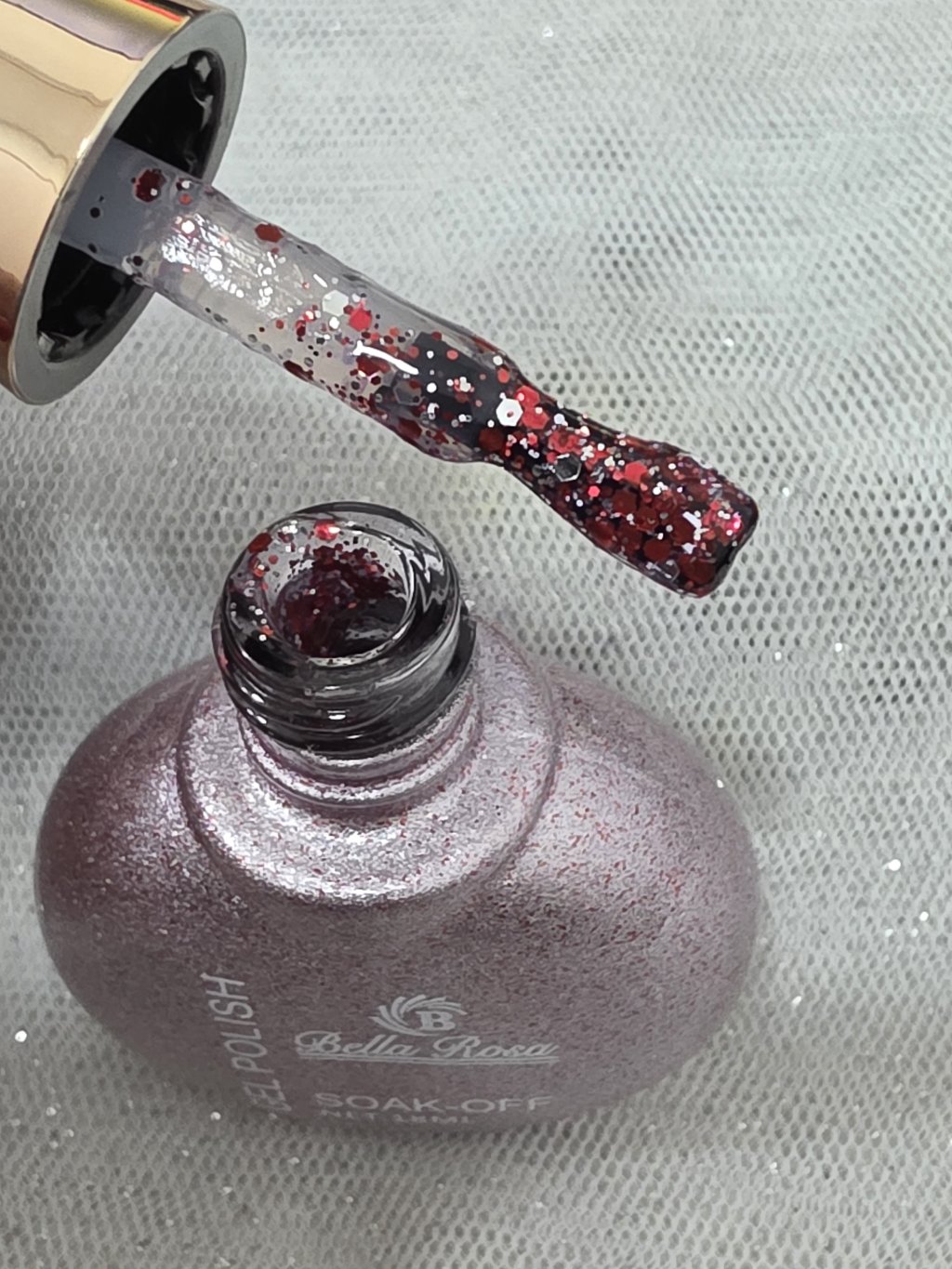 Esmalte Gel bella rosa twice 30