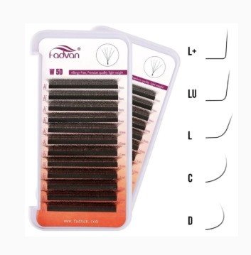 cilios 5DW 07d Fadvan 8-12 MIX