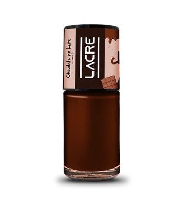 esmalte lacre chocolate ao leite