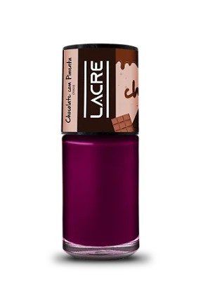 esmalte lacre chocolate com pimenta