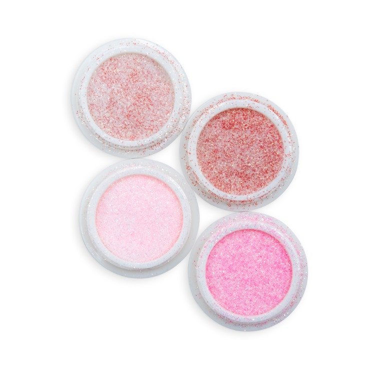 KIT GLITER REAL LOVE ROSA/VERMELHO