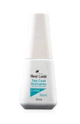 TOP COAT REAL LOVE DIAMANTE LINHA START 