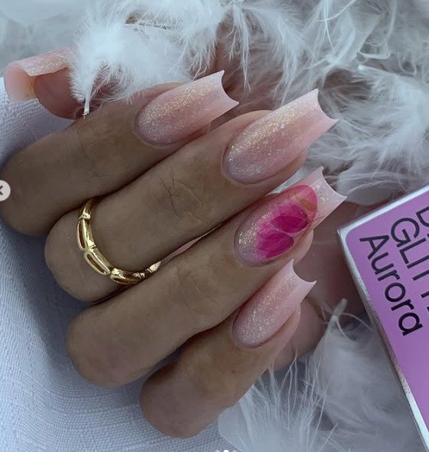 gel volia aurora gliter refil 14g