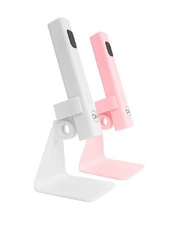 Lanterna com suporte recarregável 