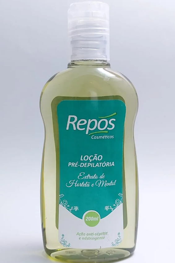 loçao pré depilatória repos 