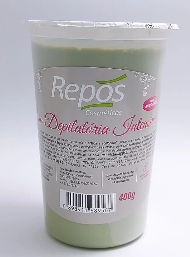 cera depilatória repos intense