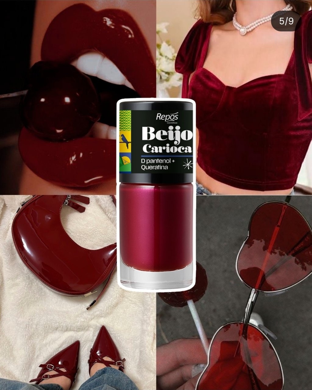 Esmalte repos beijo carioca 