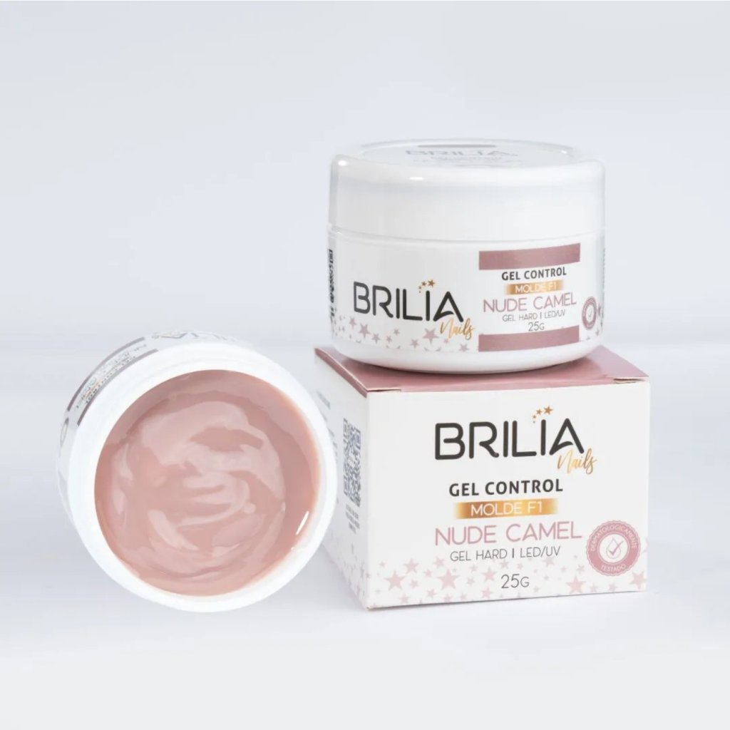 Gel brilia nude camel