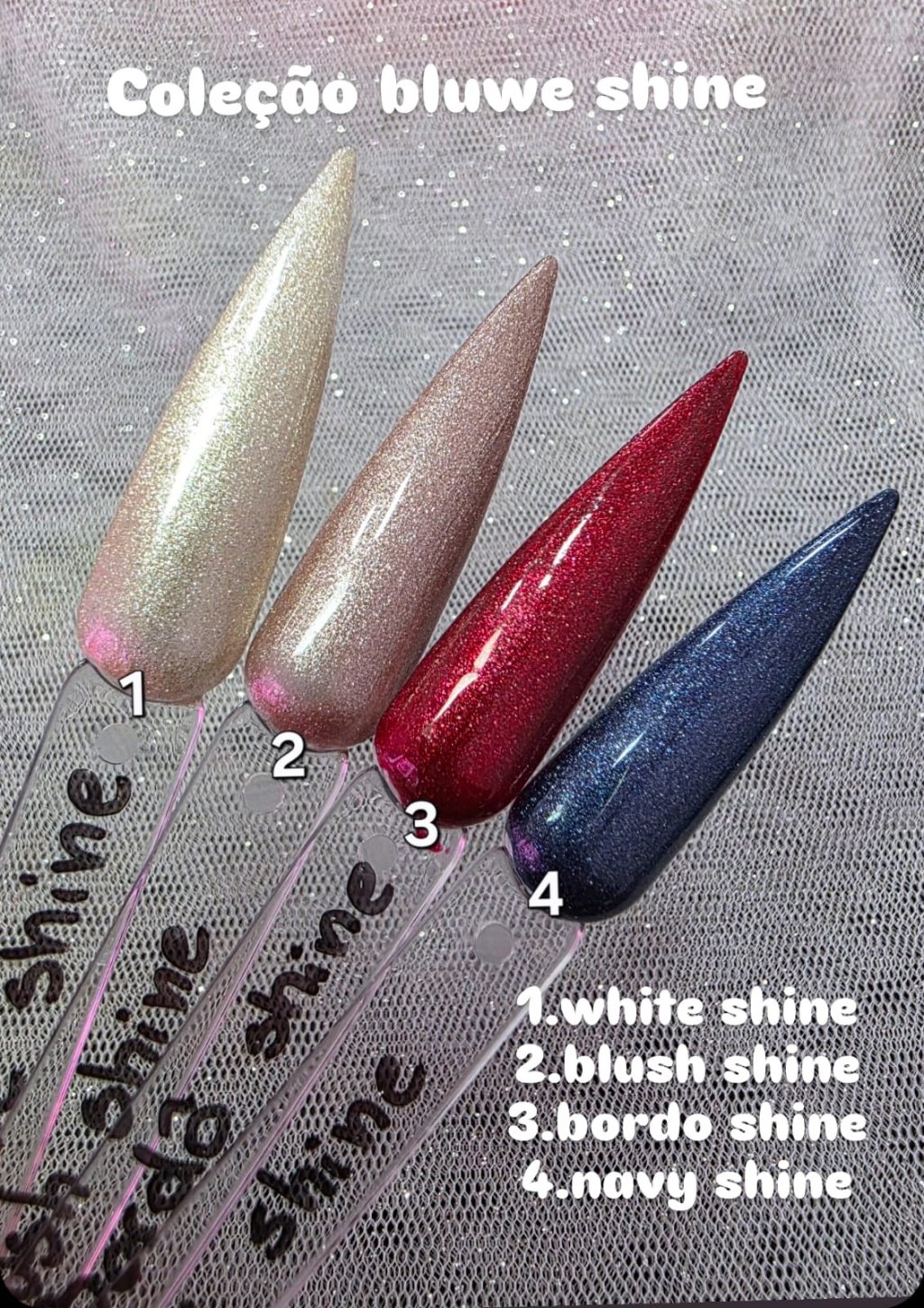 Esmalte Gel Bluwe Glam Fine 