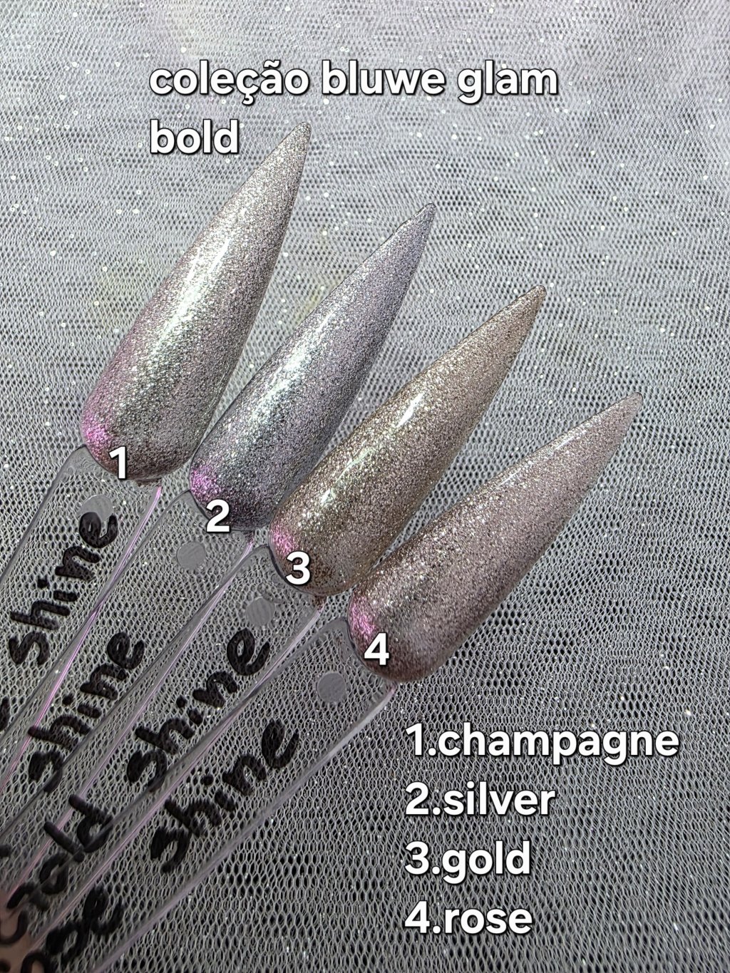 Esmalte Gel Bluwe Glam Bold