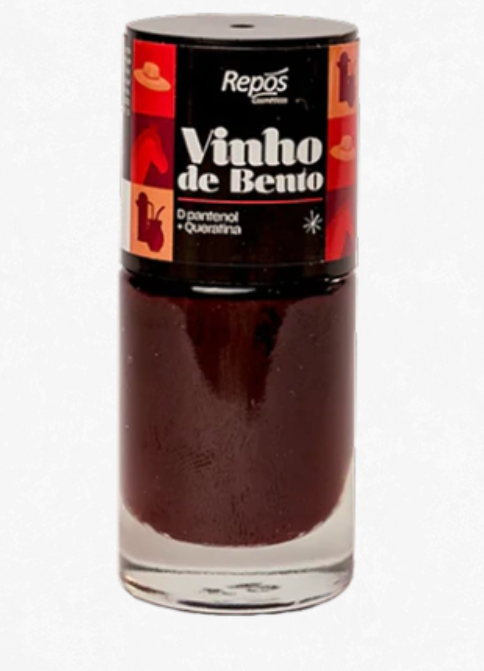 Esmalte repos vinho de bento