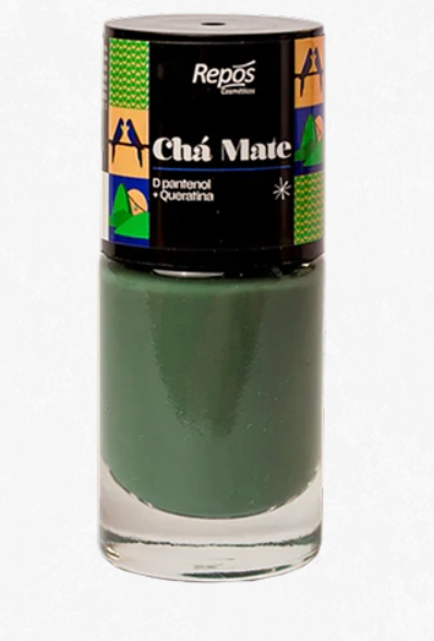 Esmalte repos chá mate
