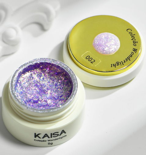 Flake em Gel LED/UV Holográfico 002