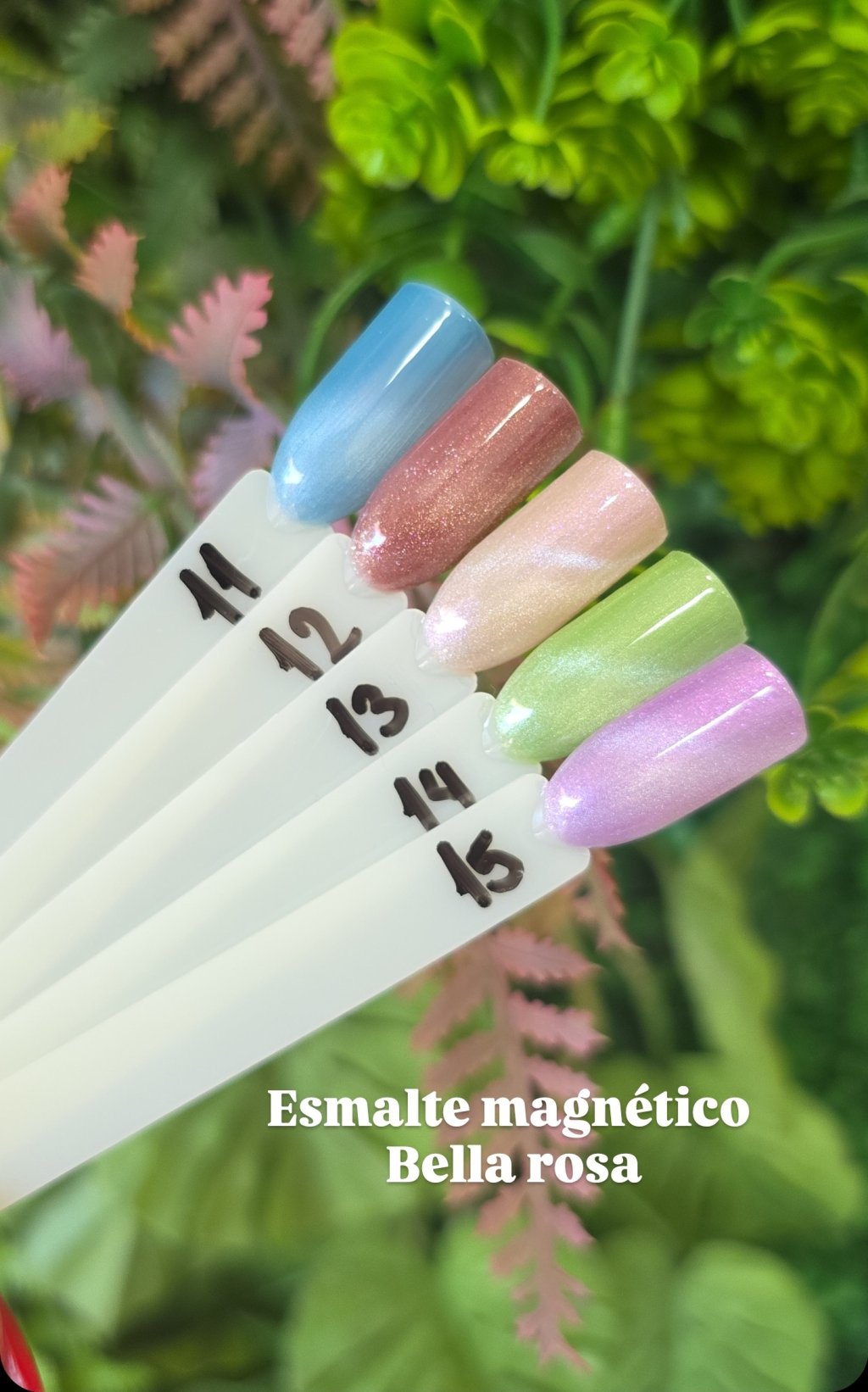 Esmalte magnético Bella rosa 