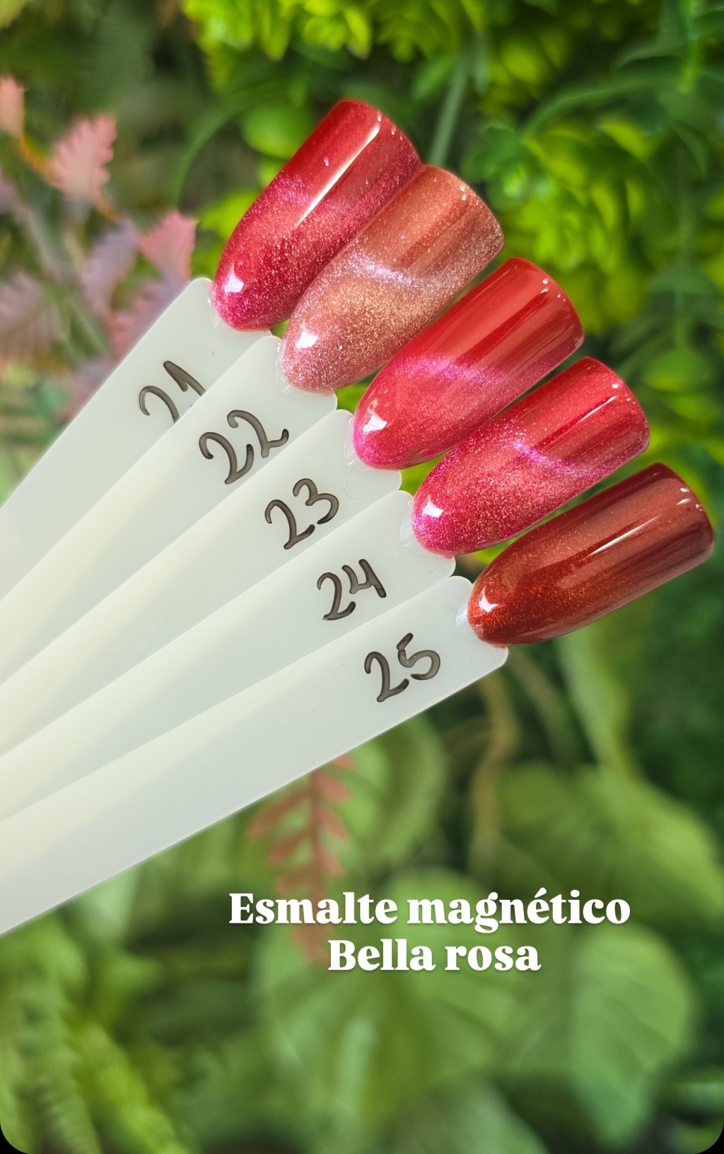 Esmalte magnético Bella rosa 