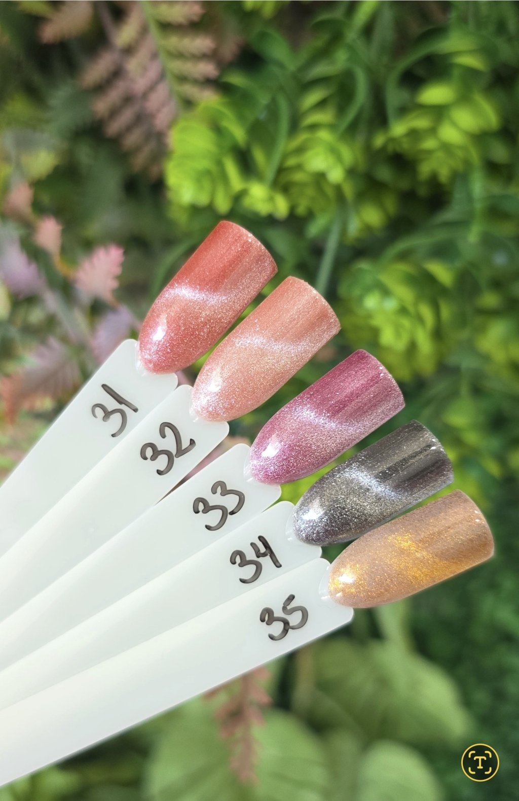 Esmalte magnético Bella rosa 