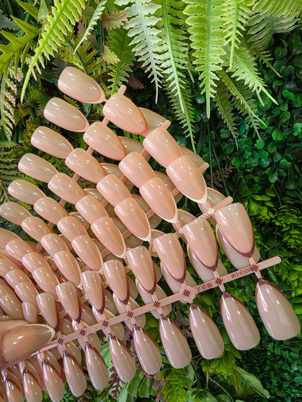 unha soft almond decorada helen modelo 528