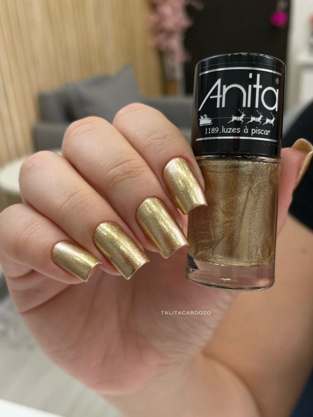 anita luzes a piscar