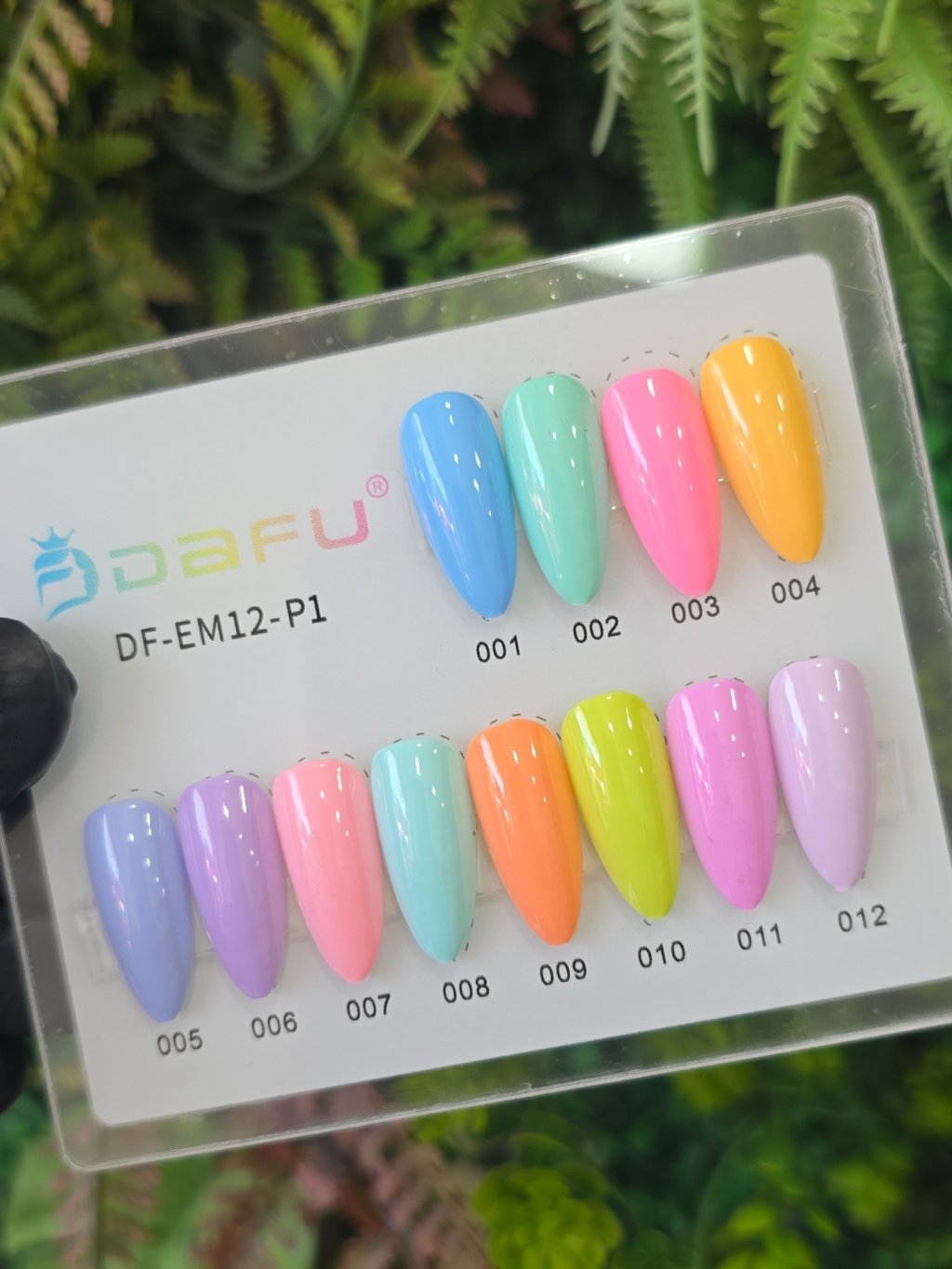 Esmalte dafu tons pastéis 