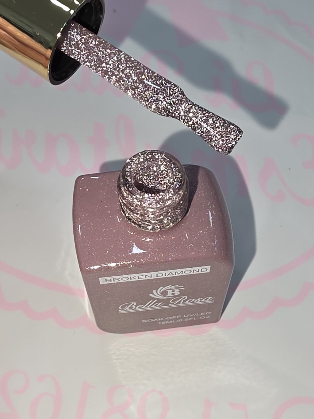 Esmalte reflexivo bella rosa 2