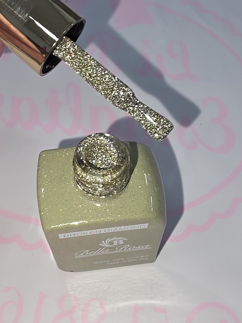 Esmalte reflexivo bella rosa 3