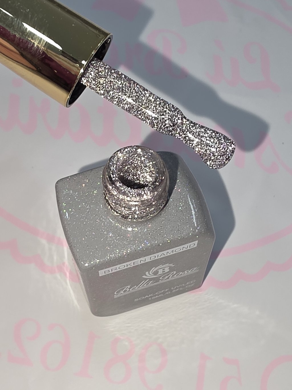 Esmalte reflexivo bella rosa 4