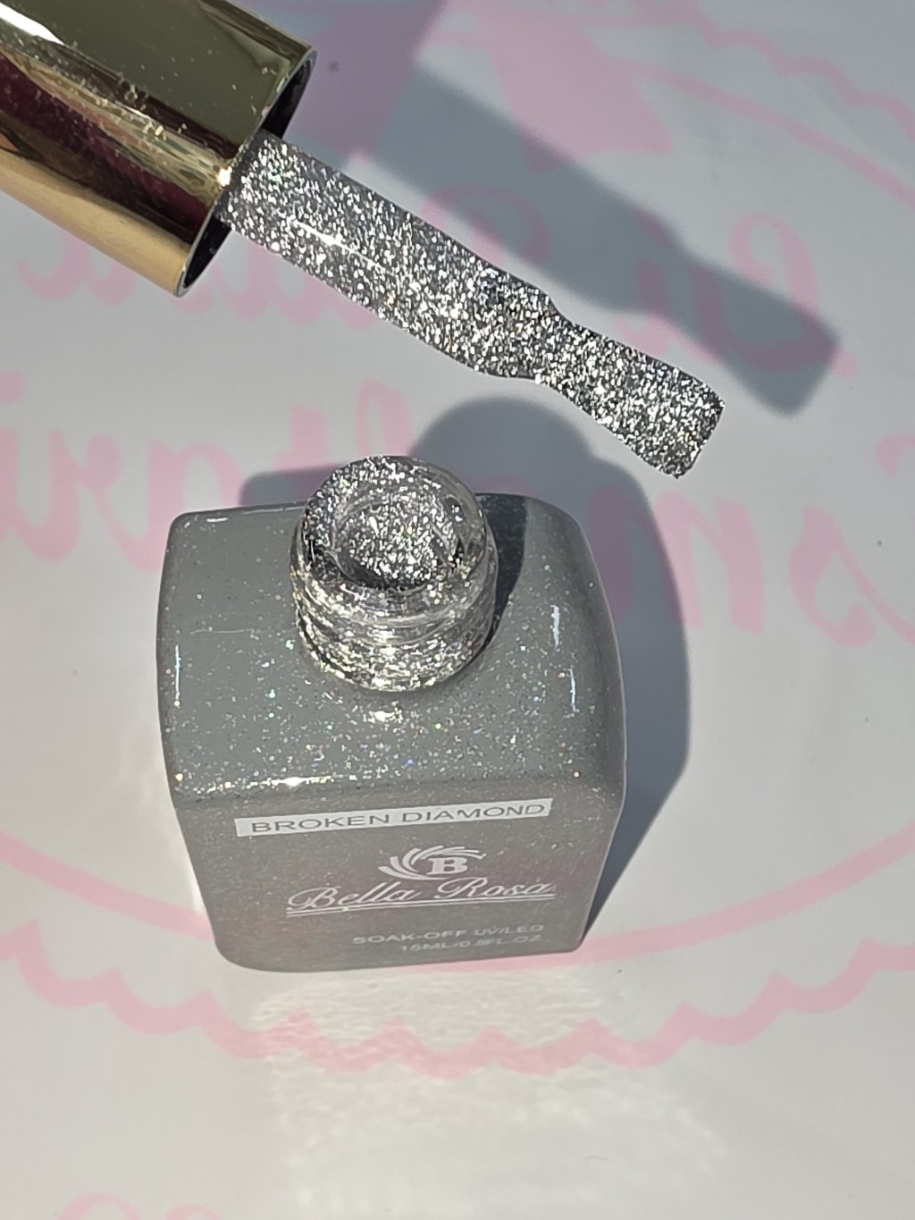 Esmalte reflexivo bella rosa 6