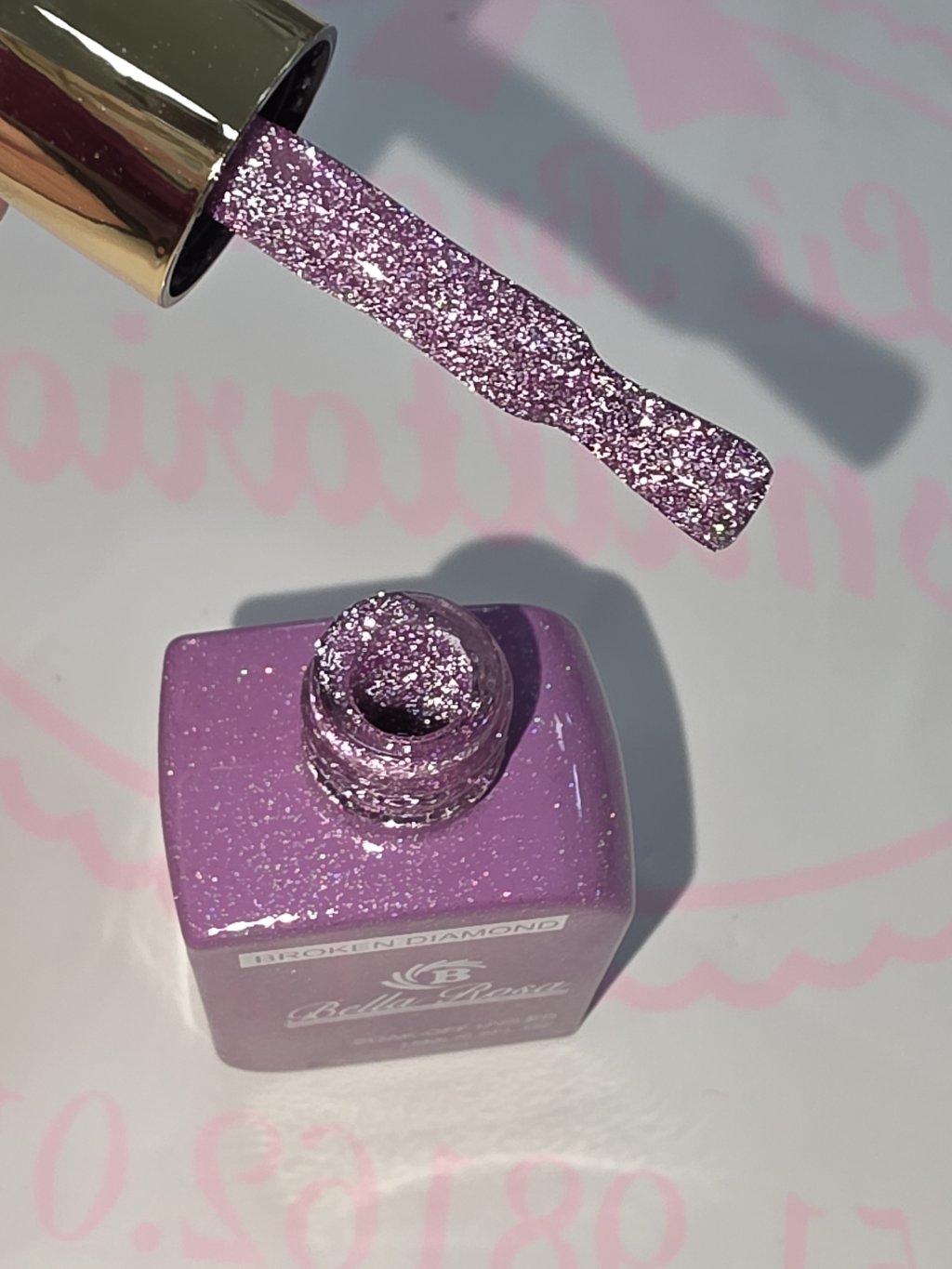 Esmalte reflexivo bella rosa 7