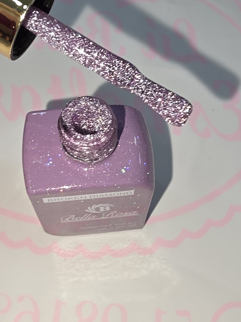 Esmalte reflexivo bella rosa 11