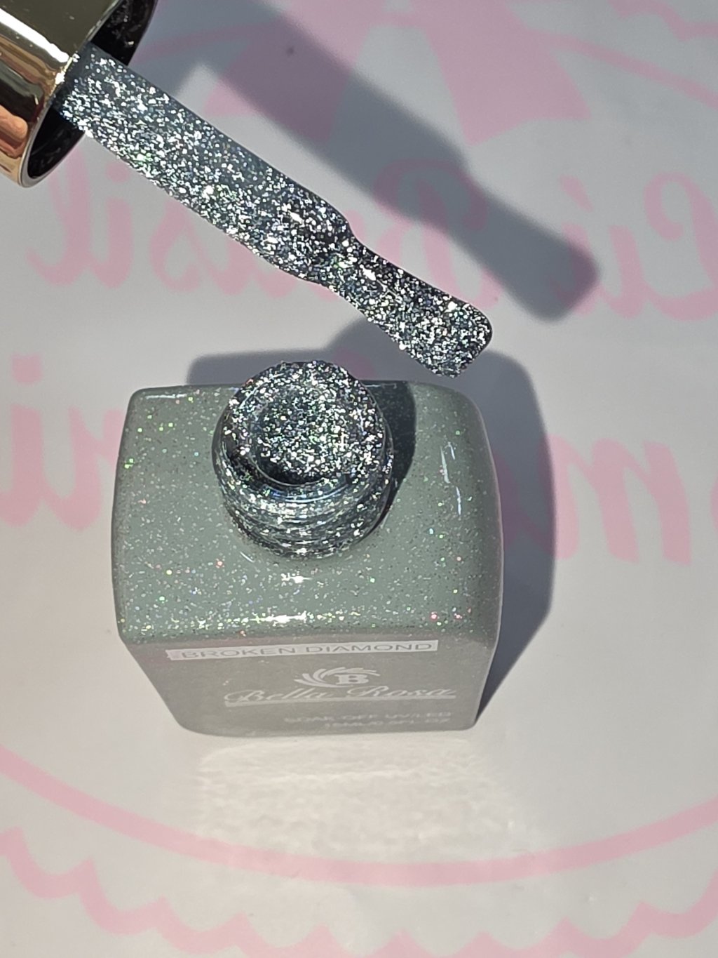 Esmalte reflexivo bella rosa 19