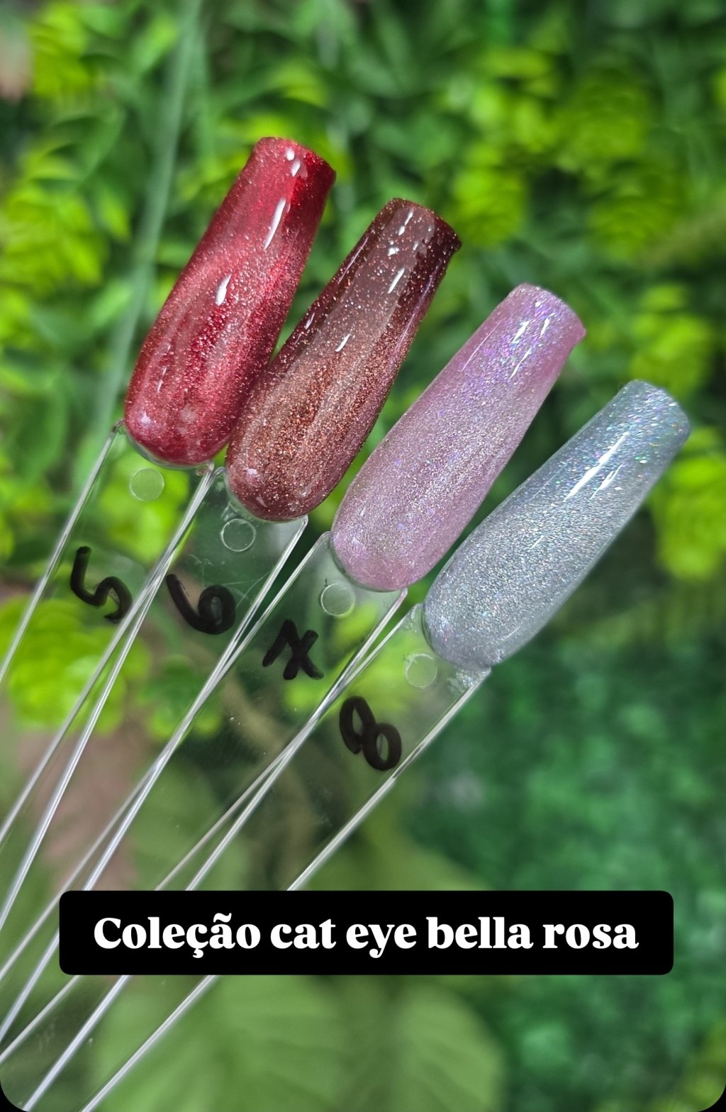 Esmalte cat eye bella rosa( magnético )