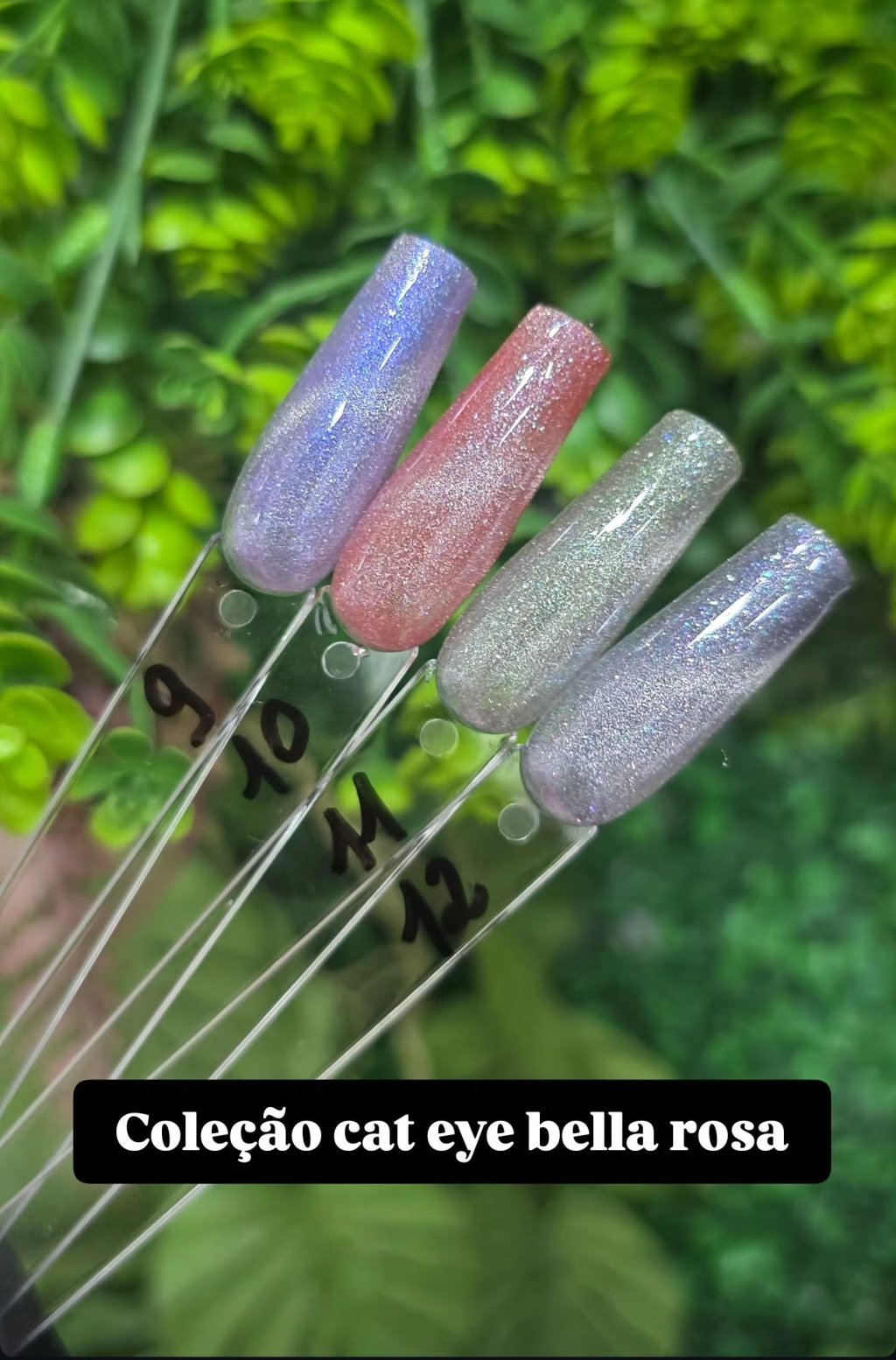 Esmalte cat eye bella rosa ( magnético )