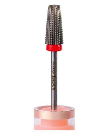 BROCA ANYLOVY CÔNICA TOPO RETO DE TUNGSTÊNIO VERMELHA