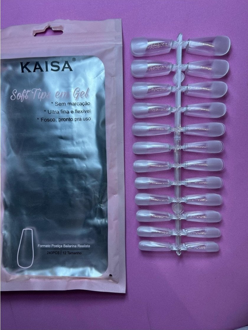 REFIL 240 UNHAS SOFT BAILARINA KAISA