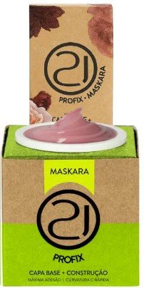 profix maskara nails 21 pote 34g + frasco brinde