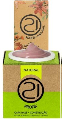 profix natural nails 21 pote 34g + frasco brinde