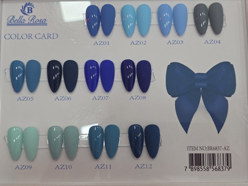 Esmalte coleção azul bella rosa