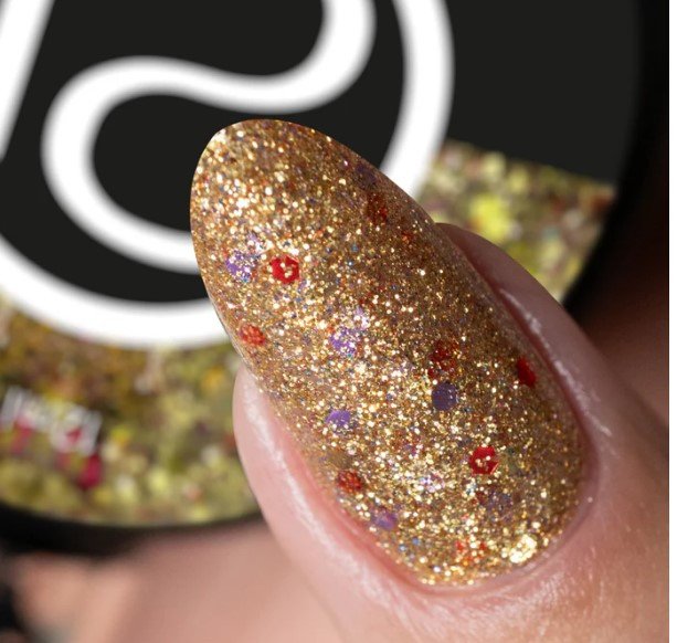 esmalte gliter arrasou no brilho nails 21