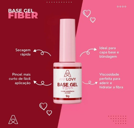 Base gel fiber anylovy 