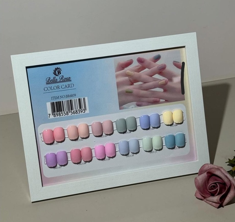 Coleção pastéis Bella Rosa