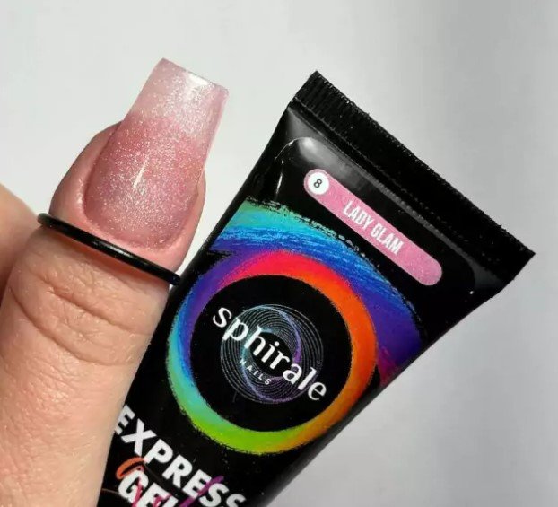 PLOGEL SPHIRALE LADY GLAM COM GLITER 08