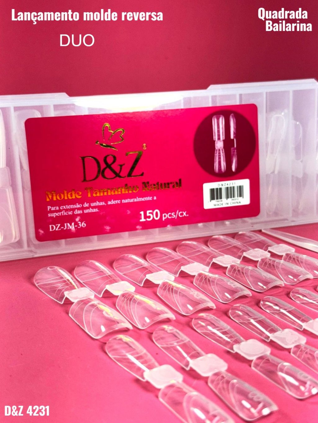Molde D&Z reversa duo( quadrada/bailarina)