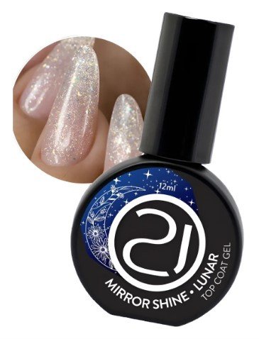 top coat nails 21 mirror shine lunar