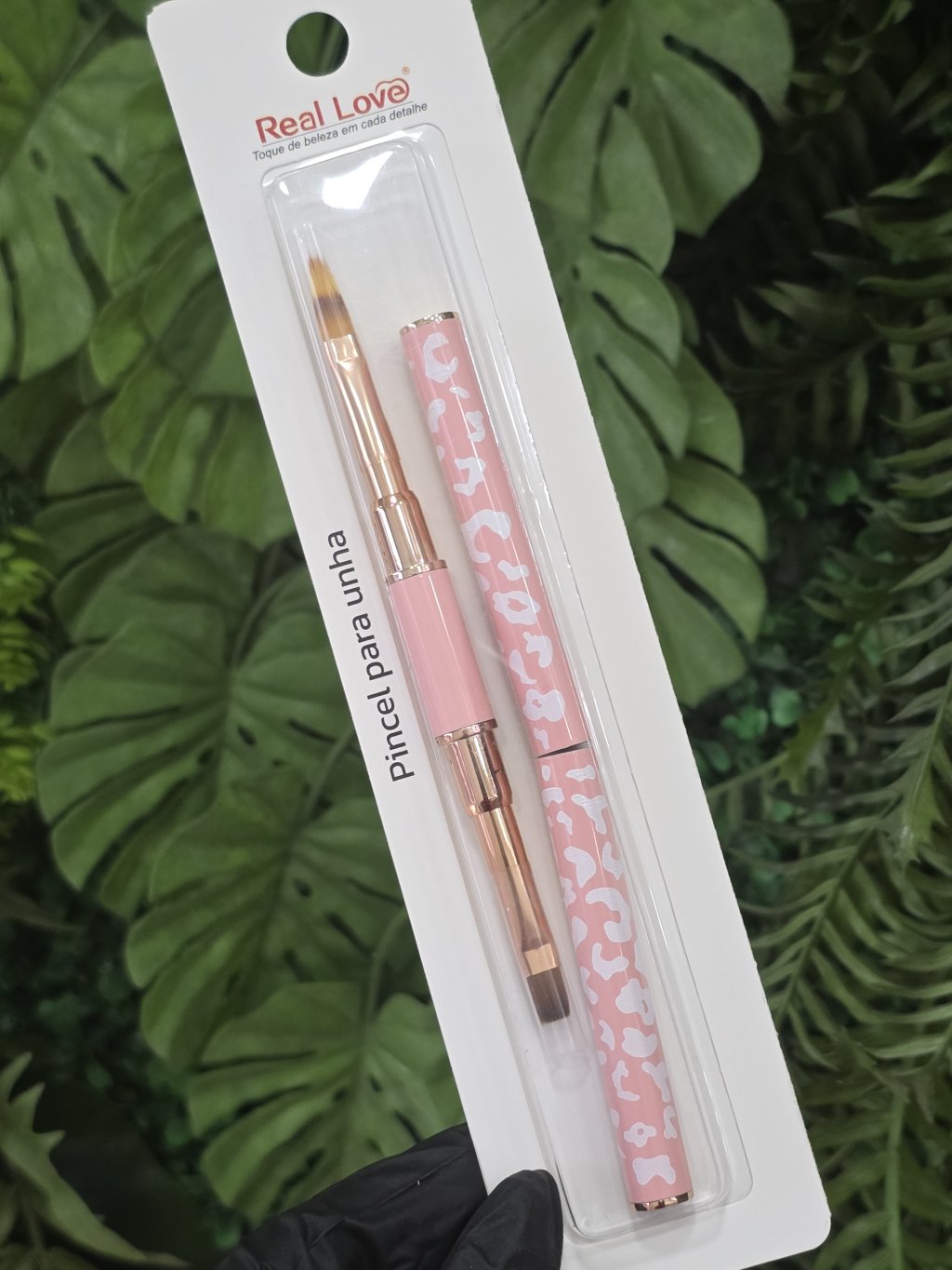 Pincel decoração duplo real love